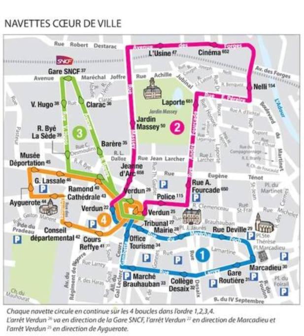 Le Belvedere Dernier Etage Avec Terrasse Wifi Fibre Apartment Tarbes Luaran gambar